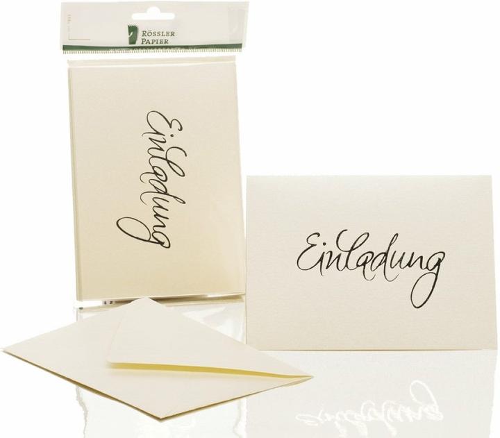Image du produit Rössler Carte invitation générale candle light (5 pcs)
