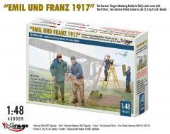 Produktbild Mirage Hobby WWI German FA(A) Units Crew 'Emil und Franz 1917' w/Equipment