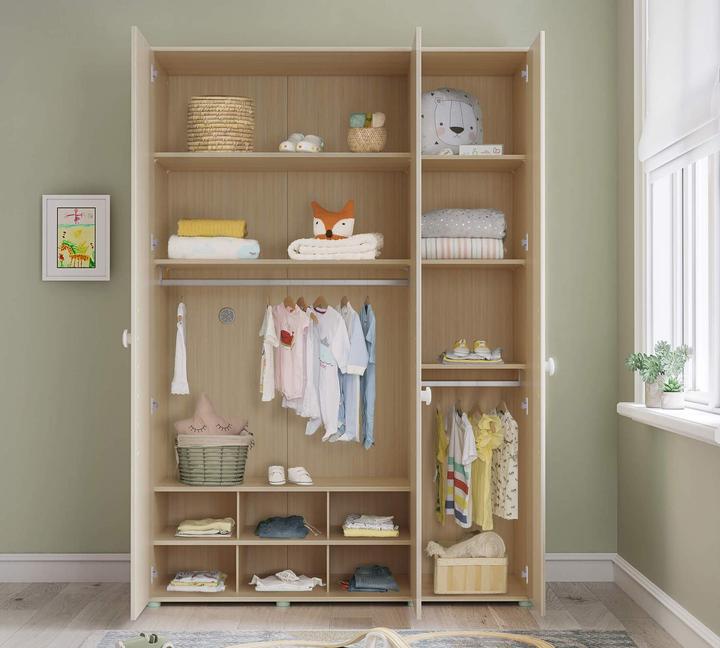 Actual product image Cilek Closet Montes Natural 3 doors (140.53 cm)
