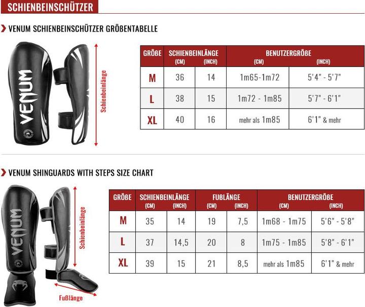 Image du produit Venum Schienbein/Rist XL (XL)