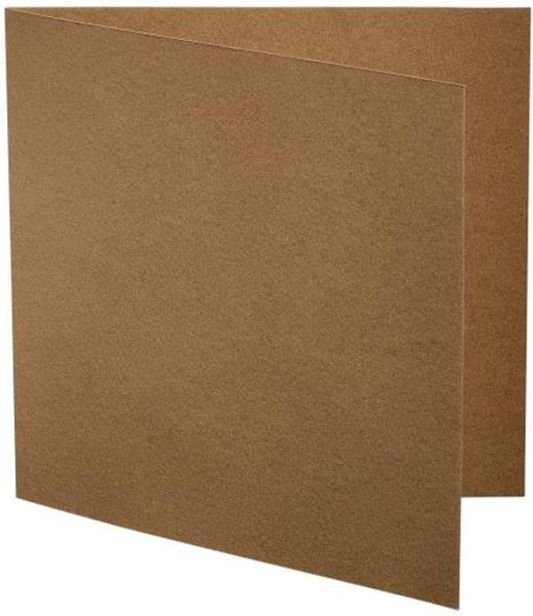 Produktbild Artoz Blankokarte Green Line 15.5 x 15.5 cm, 5 Stück, Braun (5 Stk.)