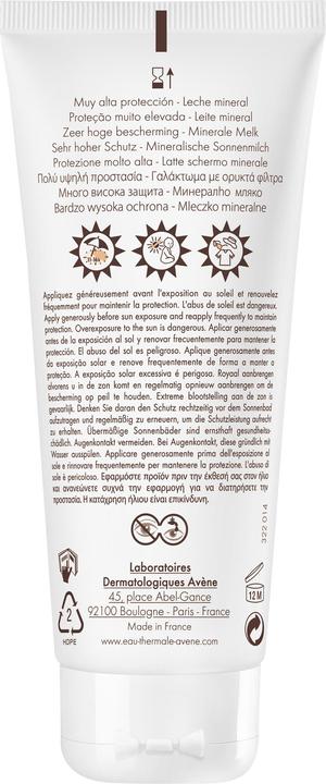 Immagine prodotto Avène Eau Thermale (Latte solare, SPF 50+, 100 ml, 151 g)