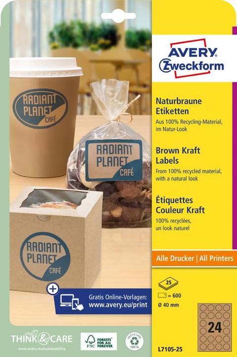 Produktbild Avery Etiketten