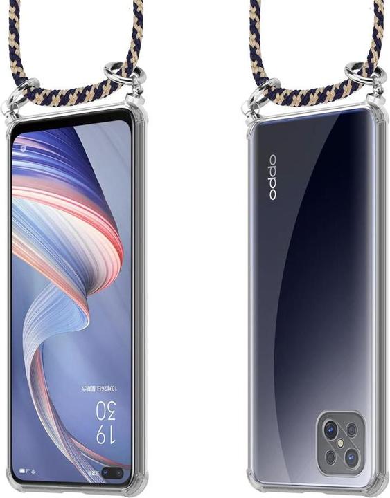 Produktbild Cadorabo TPU Handy Kette SILBER Cover