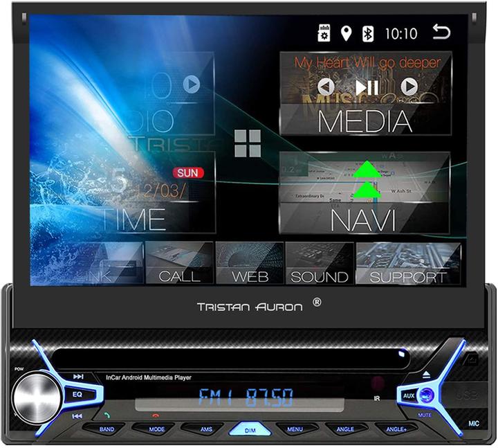 Produktbild Tristan Auron BT1D7022A Android 10 Autoradio