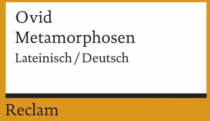 Actual product image Metamorphosen (German, Albrecht, Michael from Ovid, 1994)