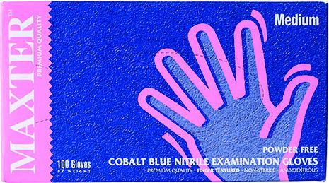 Image du produit Maxter Gants en nitrile sans poudre (M)