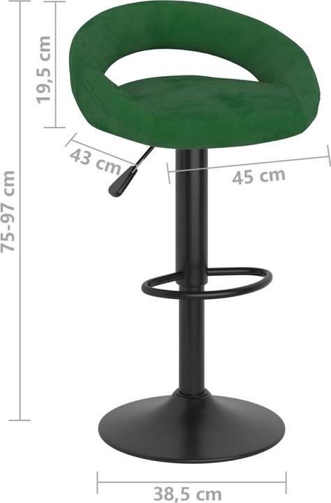Actual product image VidaXL Bar stool