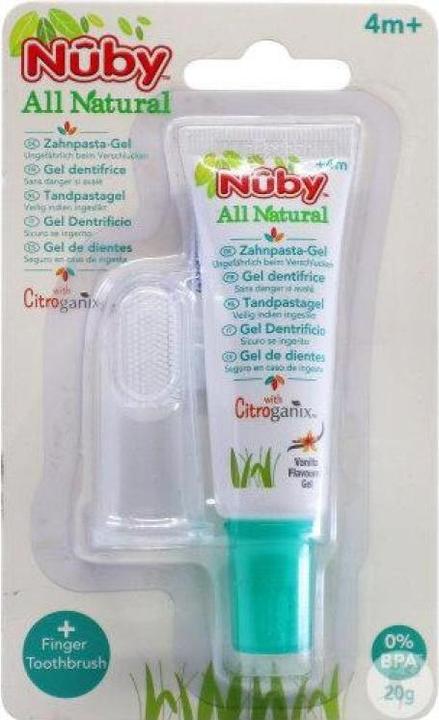 All Natural spazzolino da denti con gel dentifricio 20g