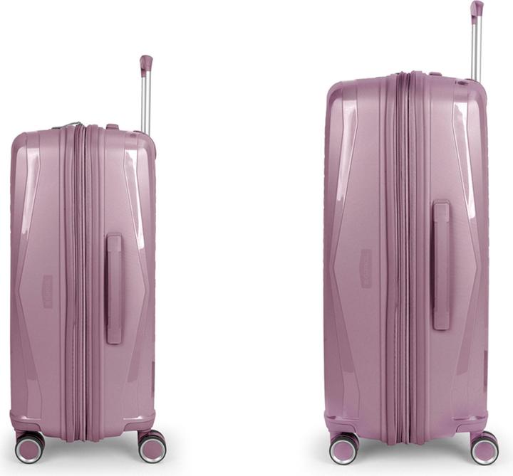 Image du produit Gabol Queens Ensemble de valises à 4 roulettes en 2 parties avec soufflet extensible (181 l, XL (à partir de 115l))