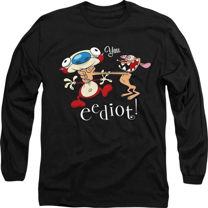 Immagine prodotto Ren & Stimpy You Eediot Maglietta Adulto Unisex (XXL)
