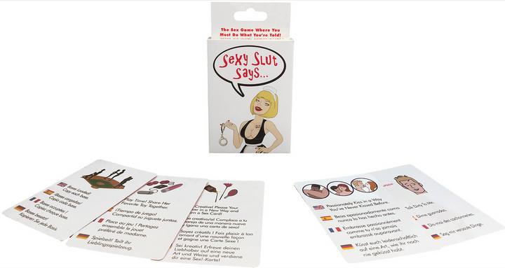 Produktbild Kheper Games Sexy Slut Says (Kartenspiel, Deutsch, Englisch, Französisch, Spanisch)