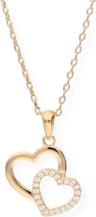Produktbild Carat Hearts (Messing Plaqué Or, 42 cm)
