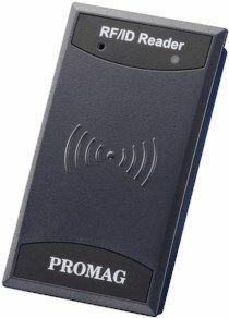 Actual product image Promag MF7, RS232 RFID reader, 13.56 MHz (ISO14443, MIFARE, DESFire), open cable end, contactless (up to
