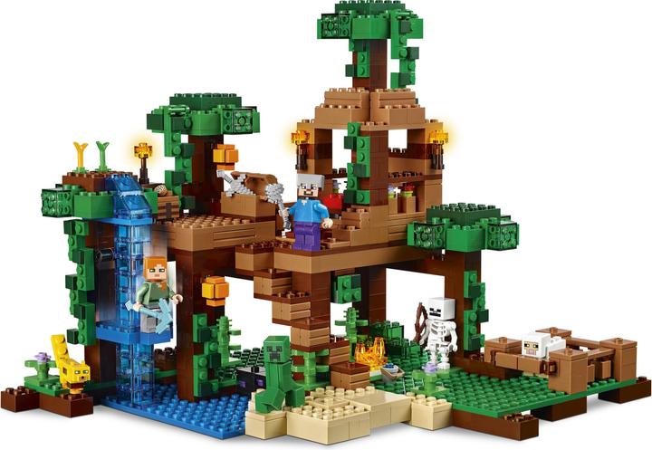 Actual product image LEGO The jungle tree house (21125, LEGO Minecraft)