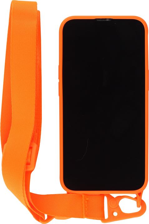 Actual product image PhoneLook Coque Silicone avec lanière et crochet (Apple iPhone 13 Pro Max)