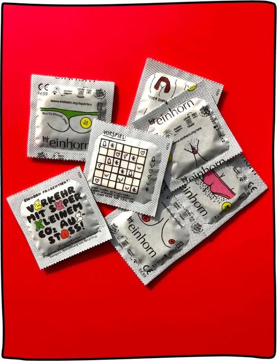 Immagine prodotto Einhorn Condoms Il ritorno del mostro spermatico (7 pz.)