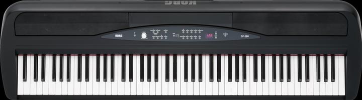 Actual product image Korg Digital piano, SP280, 2x22 watt, stand, black
