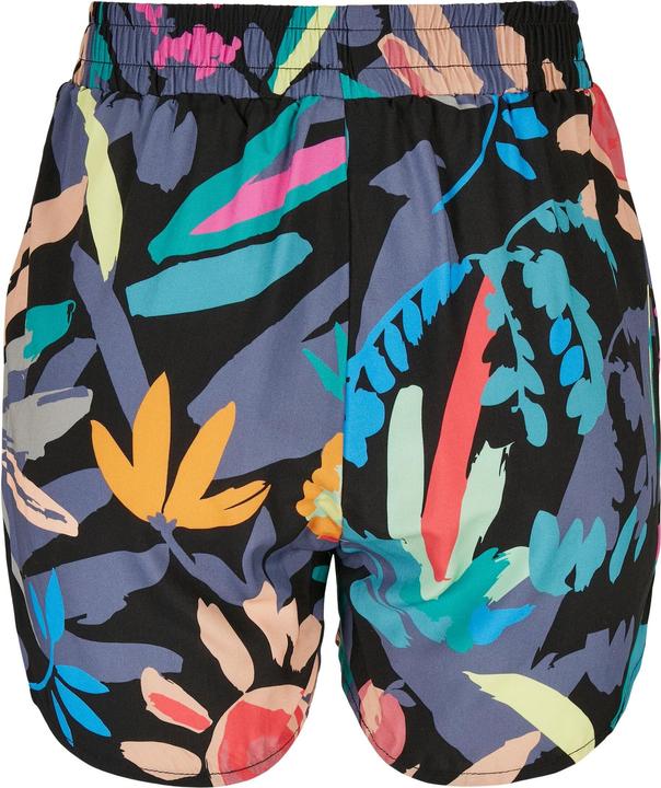 Produktbild Urban Classics Ladies AOP Viscose Resort Shorts - 6330 (5XL)