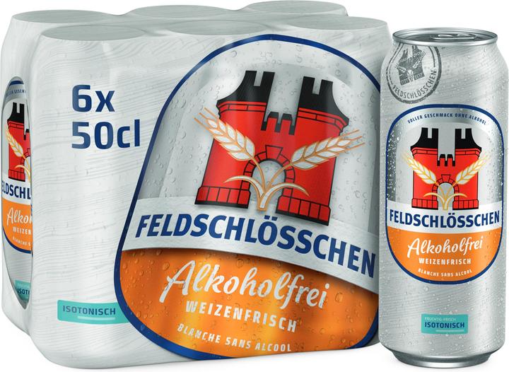 Feldschlösschen Alkoholfrei Weizenfrisch (6 x 50 cl)