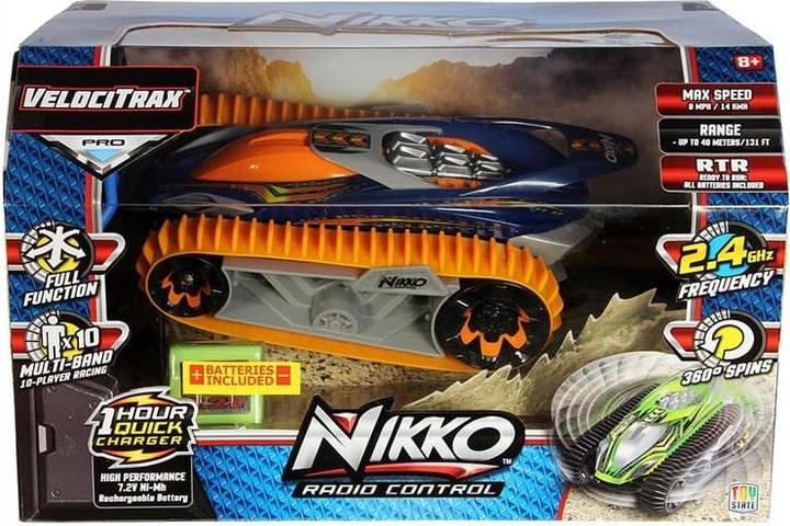Actual product image Nikko 10031 VelociTrax Remote Control RC Car, Offroad Tracked Vehicle, LiFePo4 Battery, Up to 14 k...
