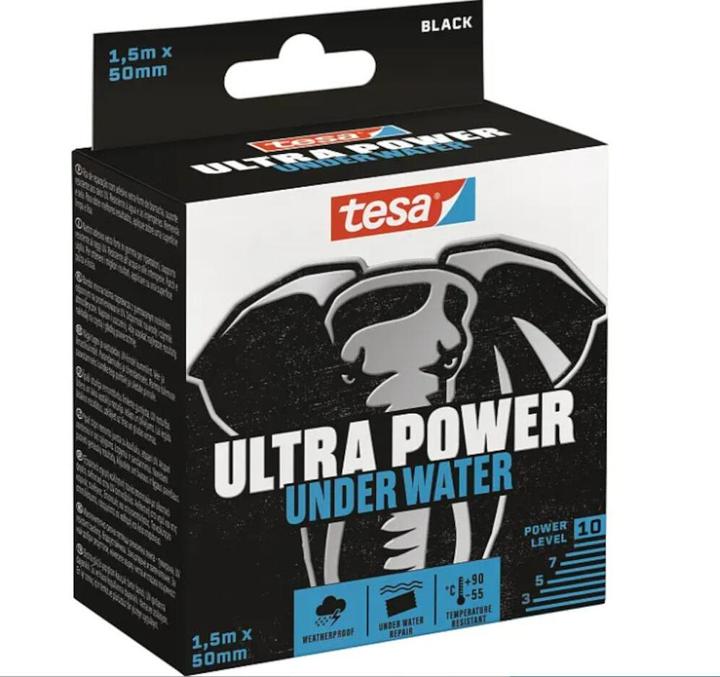 Actual product image tesa Ultra Power underwater repair tape (50 mm)