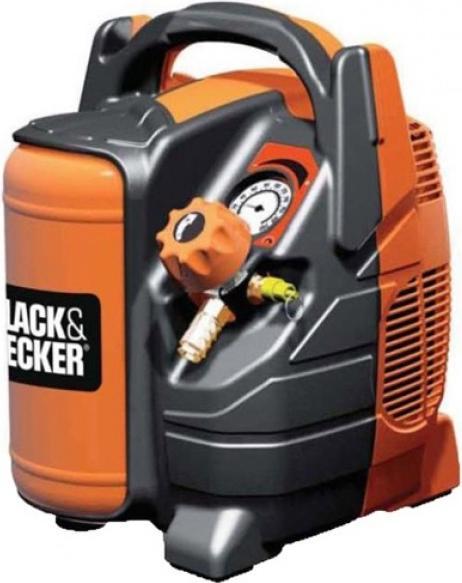 Immagine prodotto IHP Compressore Black & Decker con serbatoio da 5 litri senza olio BD195/5 MY (10 bar, 5 l)