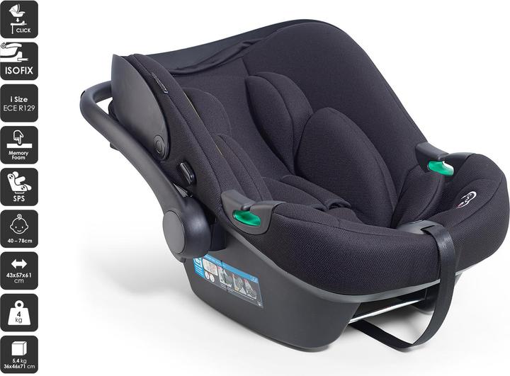 Produktbild BabyGo Style 3in1 - Combi Kinderwagen - Mustard