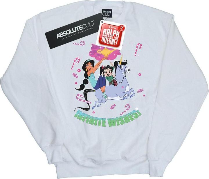 Immagine prodotto Disney Wreck It Ralph Jasmine And Vanellope Felpa Uomo (XXL)