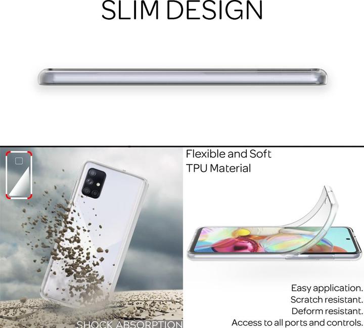 Actual product image Nalia 360 degree mobile phone case (Samsung Galaxy A71)