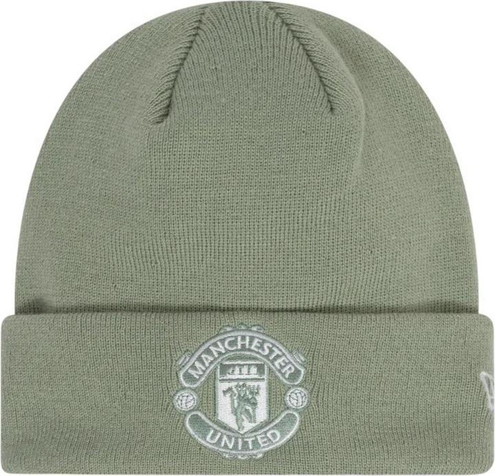 Actual product image Manchester United FC Seasonal New Era Knitted Cuffed Beanie