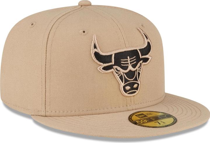 Produktbild New Era 59Fifty Fitted Cap - NBA Chicago Bulls camel - 7 1/4 (7 1/4)