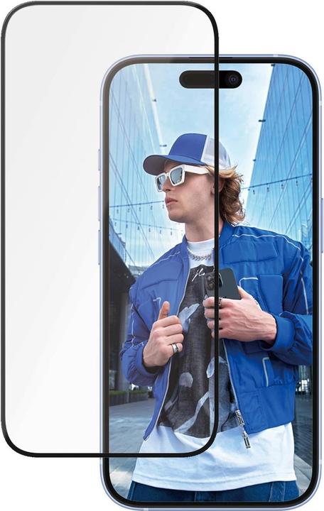 PanzerGlass Ceramic Protection Ultra-Wide Fit (1 Piece, Apple iPhone 15, Apple iPhone 16)