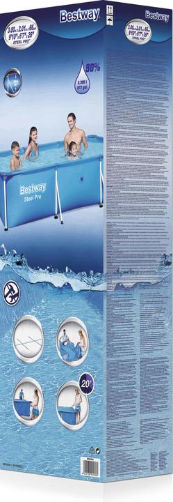 Actual product image Bestway Steel Pro Pool (300 x 201 x 66 cm)