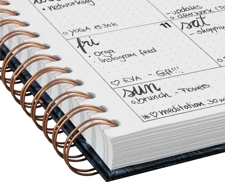 Produktbild Sigel Spiralbuch Jolie (A5, Gepunktet, Harter Einband)