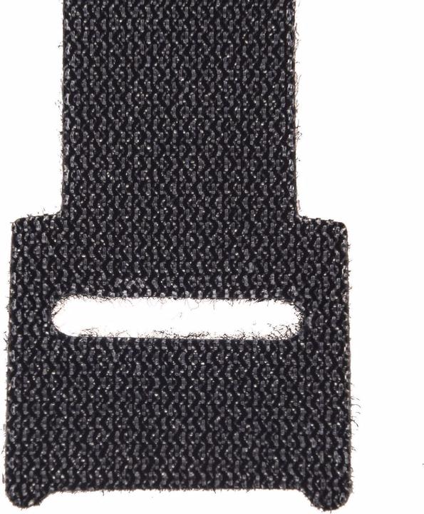 Actual product image Bemero Velcro cable tie 16015BK-MP 10 pcs. (Velcro cable ties, 160 mm, 10 pcs.)