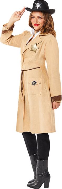 Produktbild Amscan Western Sheriff Lady Damenkostüm (W36/L38)