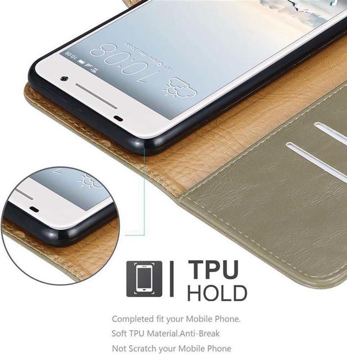 Actual product image Cadorabo Book Luxury Cover (HTC One A9)