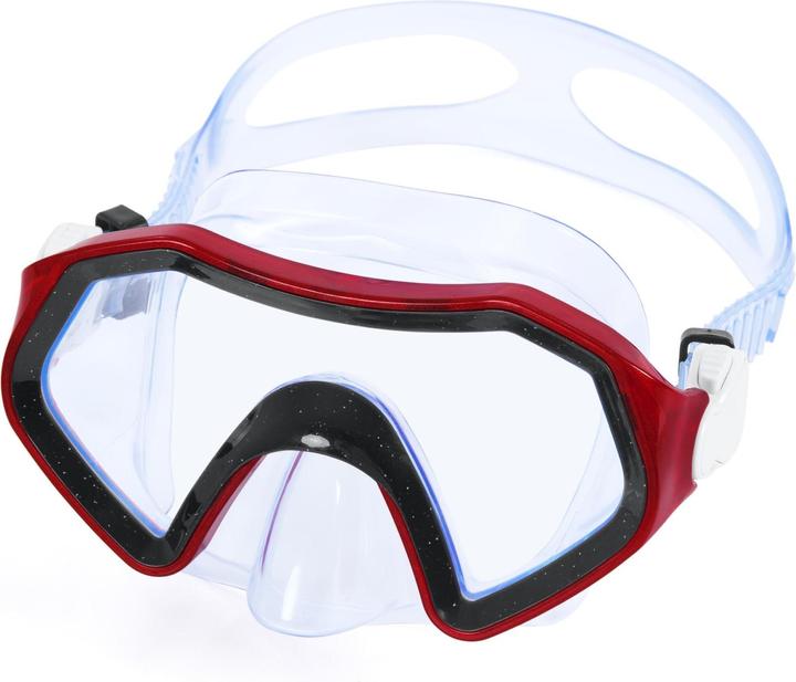 Immagine prodotto Bestway Set da sub per bambini con maschera, pinne e tubo rossi, 25046