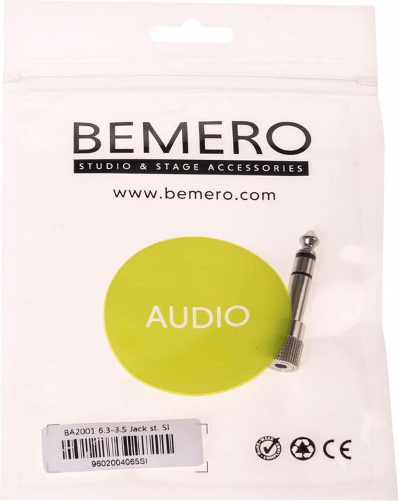 Image du produit Bemero BA2001 (Adaptateur jack)