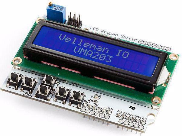 Image du produit Velleman Blindage clavier LCD LCD1602