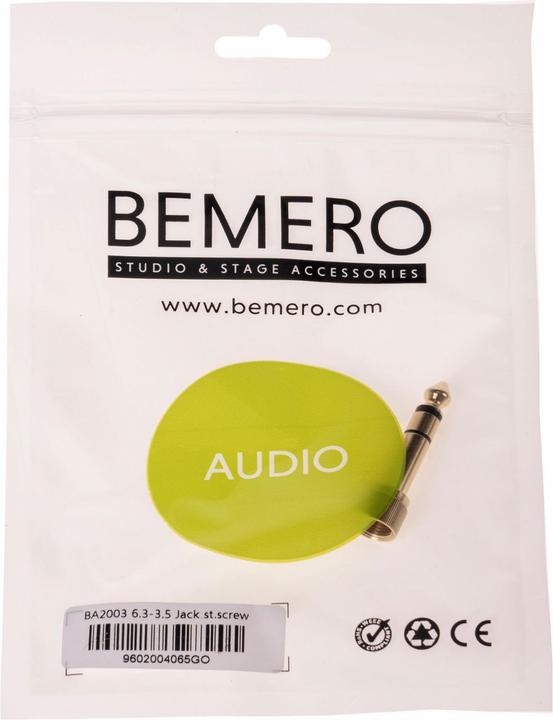 Image du produit Bemero Adaptateur pour prise casque BA2003 (Adaptateur de casque)