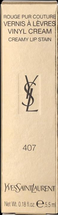 Immagine prodotto Yves Saint Laurent Vernis à Lèvres Vinyl Cream - Carmin Session 407 (Viola)