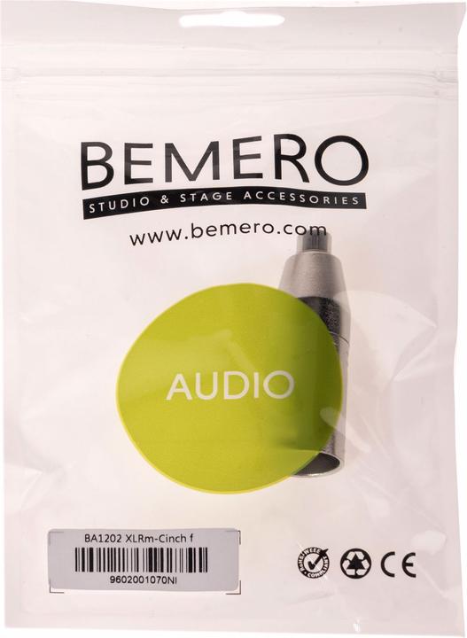 Image du produit Bemero BA1202 (Adaptateur jack)