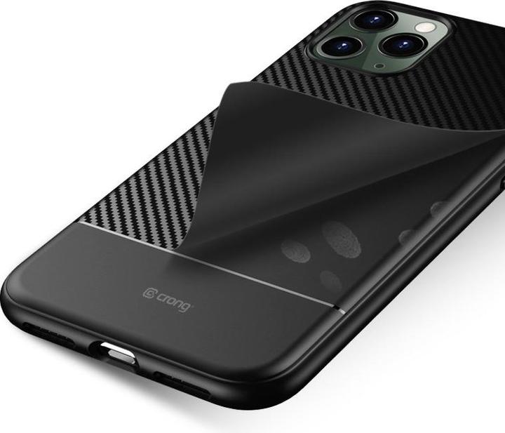 Produktbild Crong Prestige Carbon Cover Case for iPhone 11 Pro (black) (Apple iPhone 11 Pro)