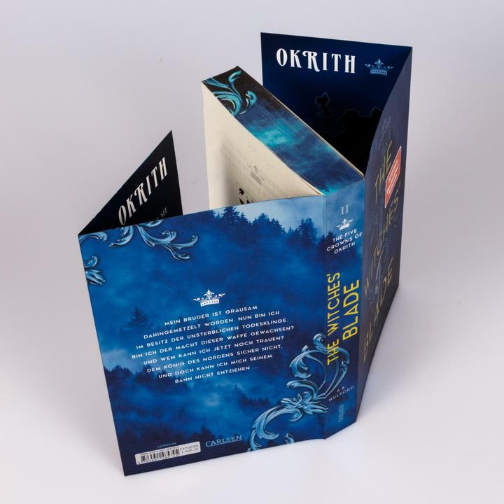 Actual product image The Five Crowns of Okrith 2: The Witches Blade (A.K. Mulford, German)