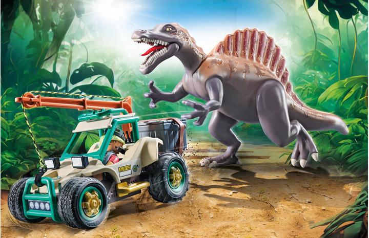 Actual product image Playmobil Spinosaurus attack on dinosaur excavation (71820, Playmobil dinos)