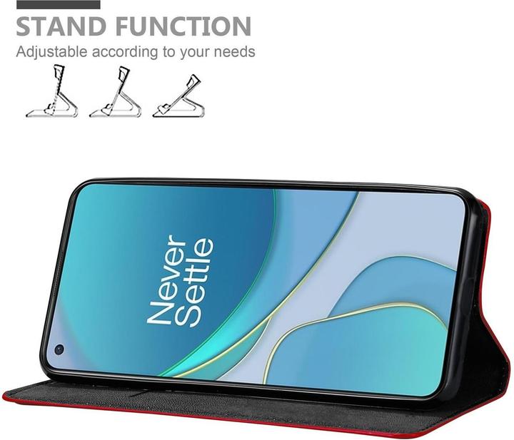 Productafbeelding Cadorabo Boek Onzichtbare Magneethoes (OnePlus 8T)