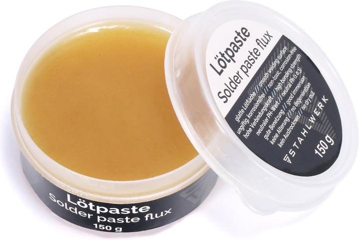 Produktbild Stahlwerk Lötzubehör Set mit Lötkolbenspitzen-Reiniger, Lötpaste & Lötpaste (Lötkolben)