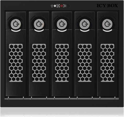 Actual product image Icy Box Backplane module IB-555SSK